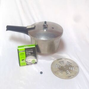 Presto 4 Qt Pressure Cooker Model A403A USA Made & Accessories - For Parts